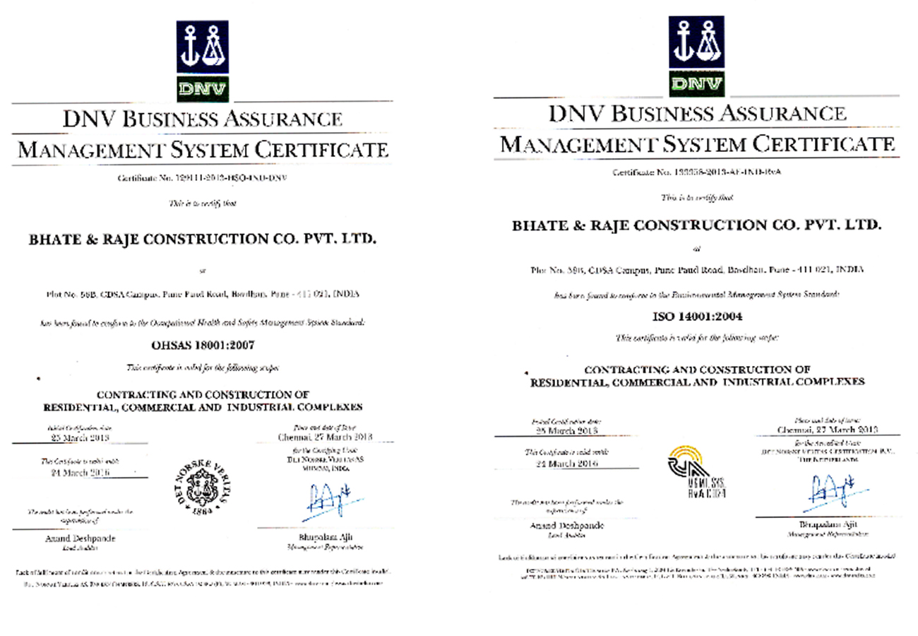 Safety culture on site at Bhate & Raje Construction